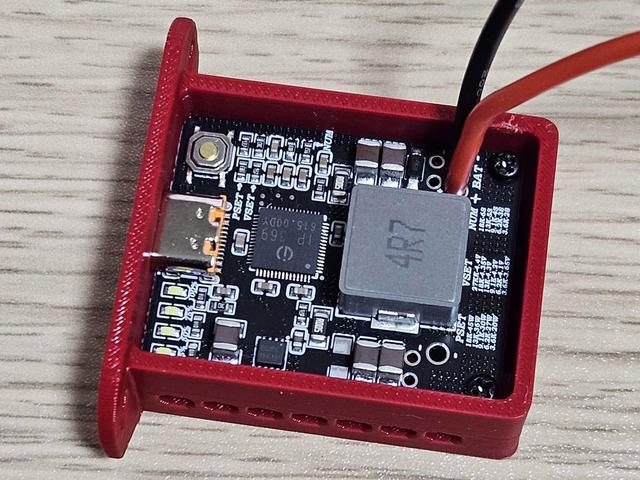 IP2369 PD 45W bidirectional buck-boost panel mount 3D model thumbnail