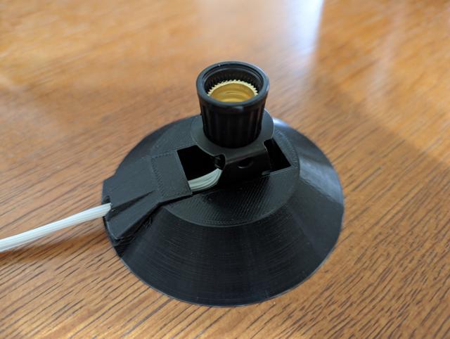 Candelabra (night light) bulb base for Cellular Lamp 3D model thumbnail