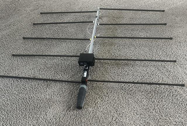 KC9ON Fox Hunting Offset Attenuator Bracket for Elk Antennas 3D model thumbnail