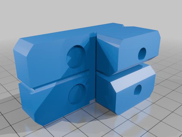 brick line 3D model thumbnail