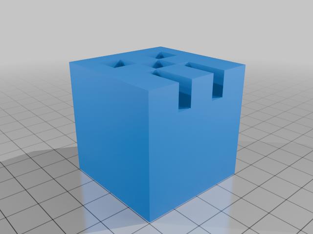 Minecraft Creeper Head 3D model thumbnail