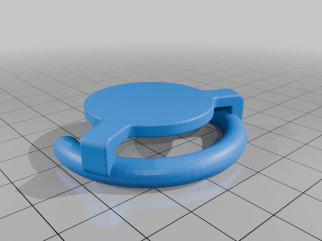 Convenient phone holder handle 3D model thumbnail