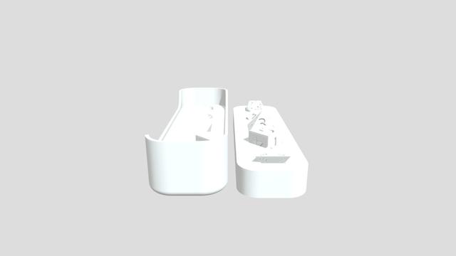 Dice Holder 3D model thumbnail