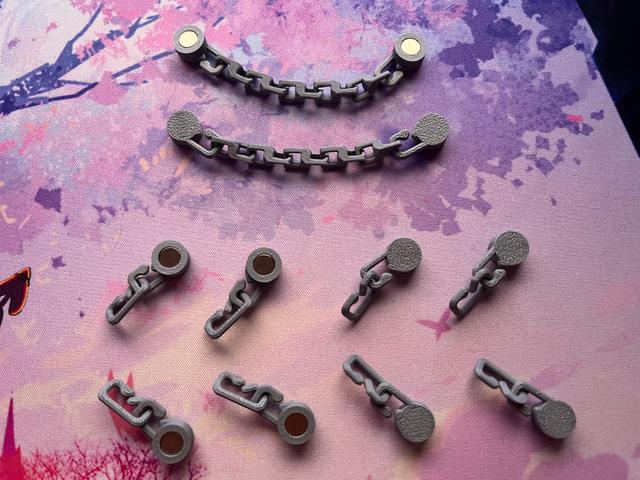 Magnet Anchors for Easy Chain 3D model thumbnail