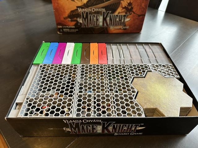 Mage Knight Organizer with Apocalypse Dragon in Original Box 3D model thumbnail