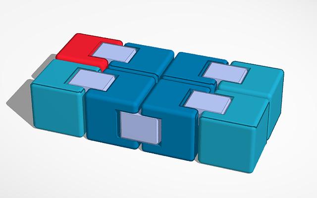 Infinity Cube (TEST) 3D model thumbnail