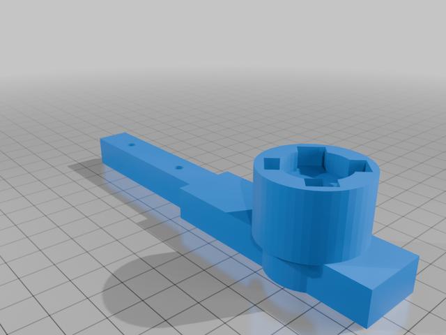 Gemmy 2007 Dead Eye Drake Arm Support 3D model thumbnail
