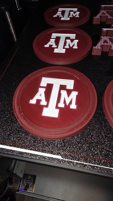 TAMU Coaster.  3D model thumbnail