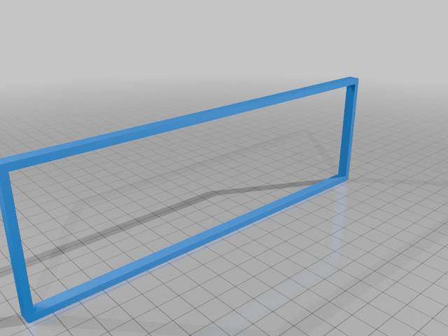 Entretoise pour l'autoradio Erisin ES8568U 3D model thumbnail