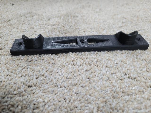 RepRack Side Wall Mount 3D model thumbnail