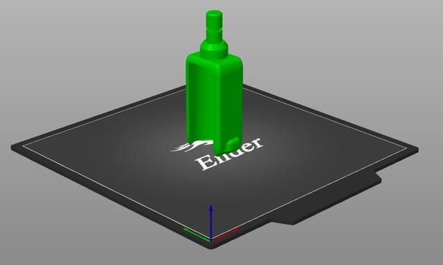 Massage Gun Paint Mixer 2oz or 59ml Bottles Plaid DecoArt Folkart 3D model thumbnail