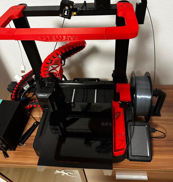 Stand for filament spool side mount 3D model thumbnail