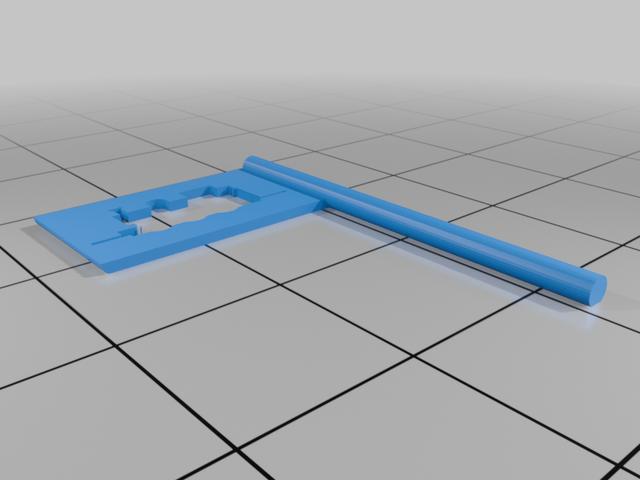 Thomas The Tank Engine Trenchy flag 3D model thumbnail