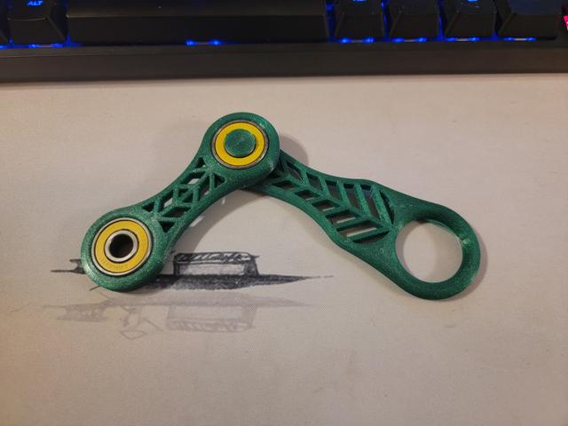 Finger Slinger 2.0 with Bearing Joint 3D model thumbnail