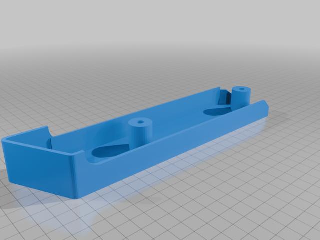 Gotrax Apex XL Rear Axle Cover Panel 3D model thumbnail