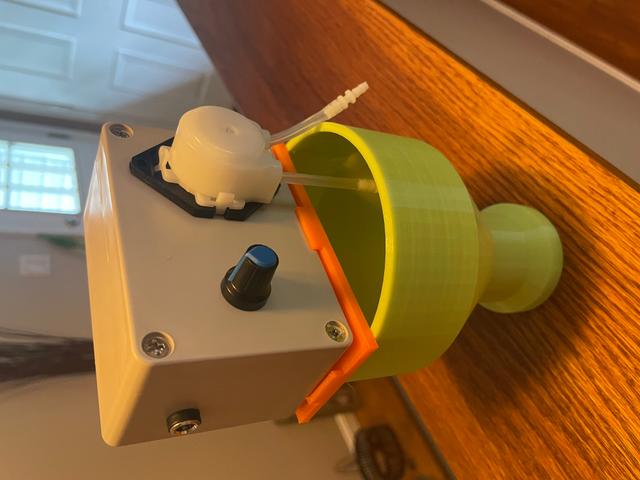 PumpBox Holder 3D model thumbnail