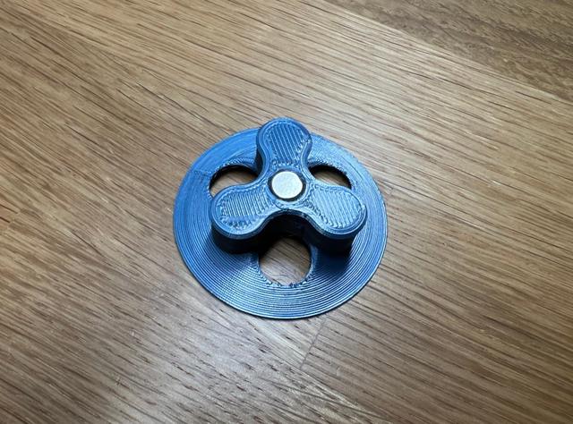 Scraper with magnet 3D model thumbnail