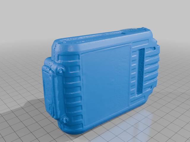 Makita Battery 3D model thumbnail