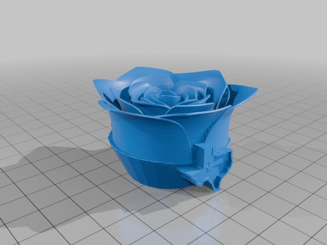 Rose of Texas 3D model thumbnail