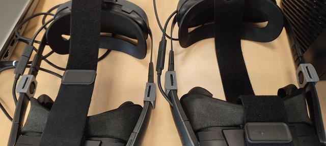 Vive XR Elite - Temple Arm Brace - Mesh corrected (manifold ok) 3D model thumbnail