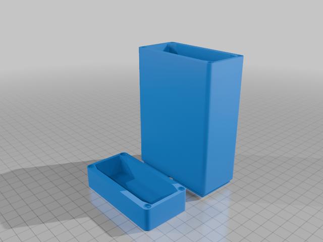 nimbot D110 ( new version )   holder box and lid  3D model thumbnail