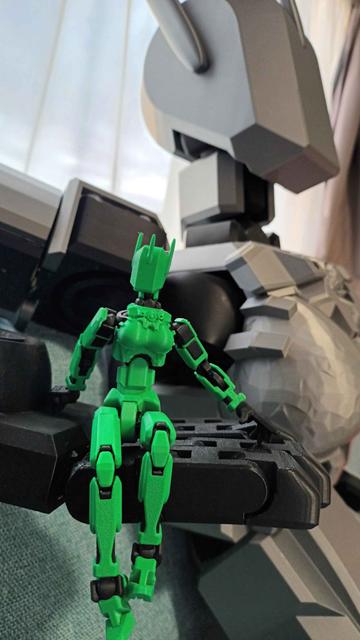 FULL SIZE Dummy 13. ~1200% scale 3D model thumbnail