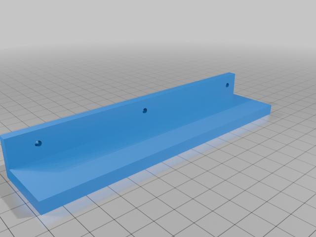 Iphone shelf 3D model thumbnail