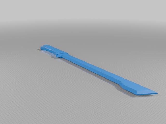 Dune Harkonnen Blade/Sword 3D model thumbnail