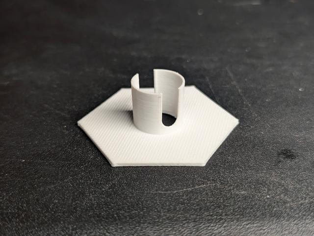 1/2" conduit standoffs for painting 3D model thumbnail