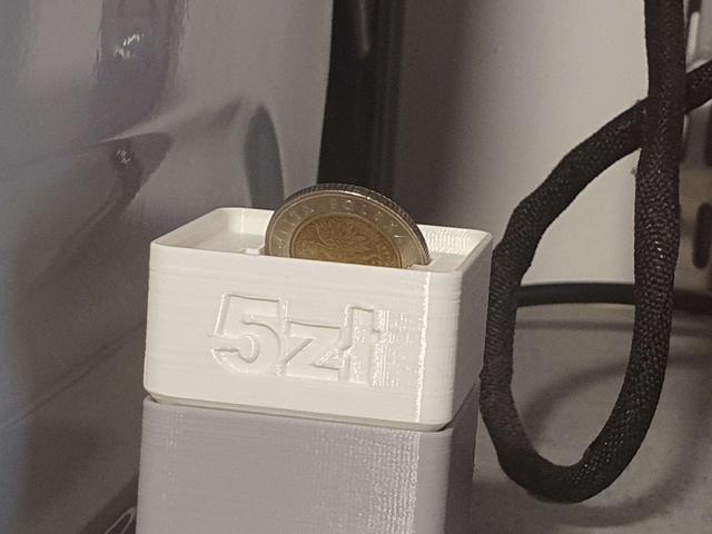 Gridfinity Coins Holder 3D model thumbnail