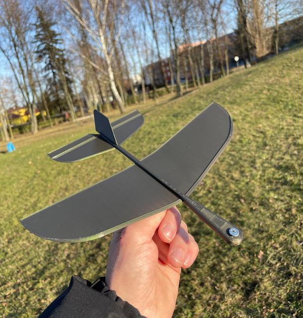 Super Glider - Easy to print 3D model thumbnail