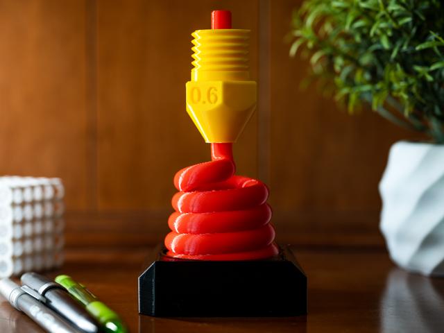 3D Printing Nozzle Sculpture 3D model thumbnail