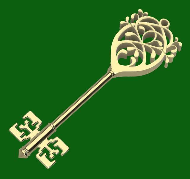 The Key to Faeire - Critical Role 3D model thumbnail