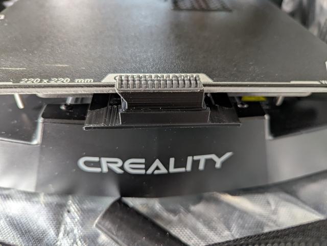 Ender 3 v3 KE SE Nozzle Brush Mount 3D model thumbnail