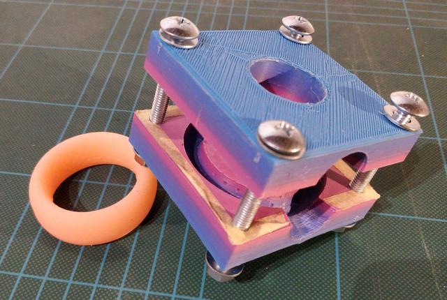 Contraceptive ring 3D model thumbnail