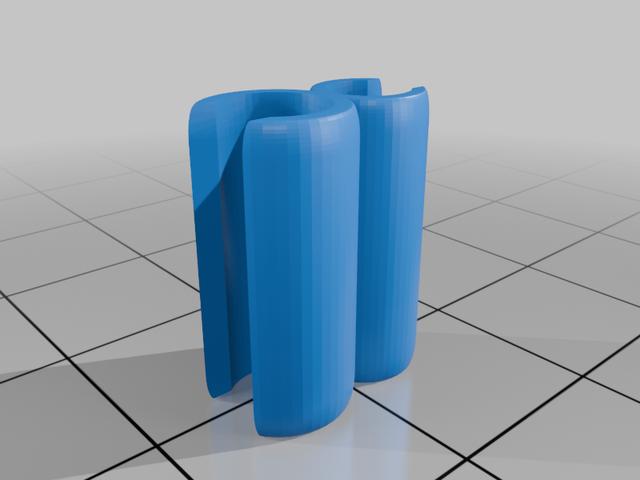 Bicycle Cable Clip Organizer 3D model thumbnail