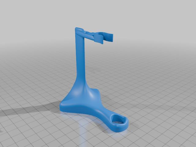 razor holder 3D model thumbnail