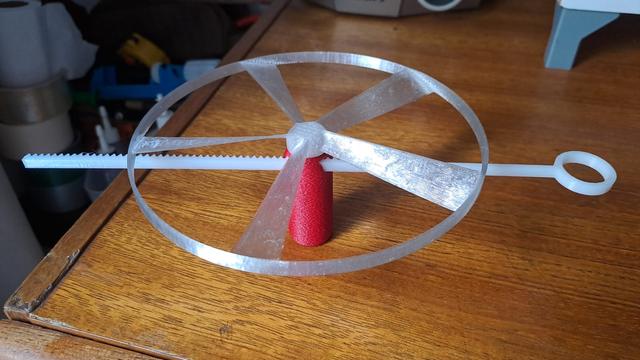 Flying propeller toy 2.1 3D model thumbnail