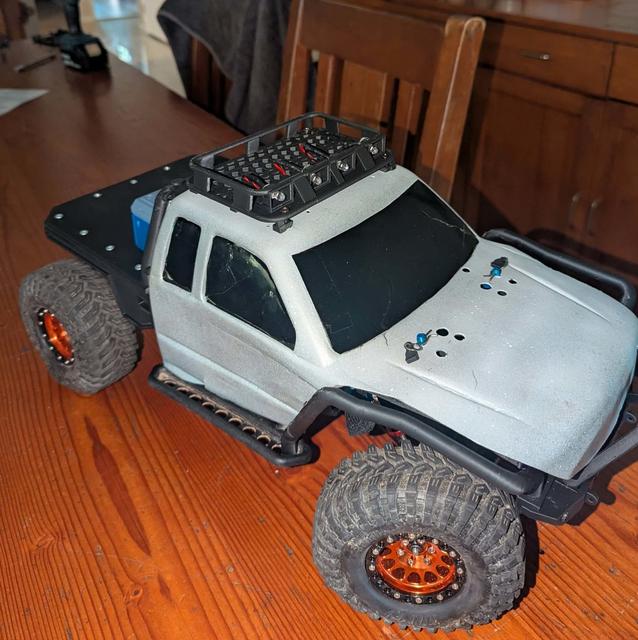 scx10i roofrack 3D model thumbnail