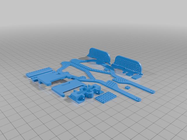 lcg chassis 3D model thumbnail