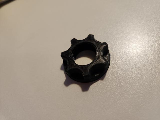 Toilet Handle/Lever Nut 3D model thumbnail