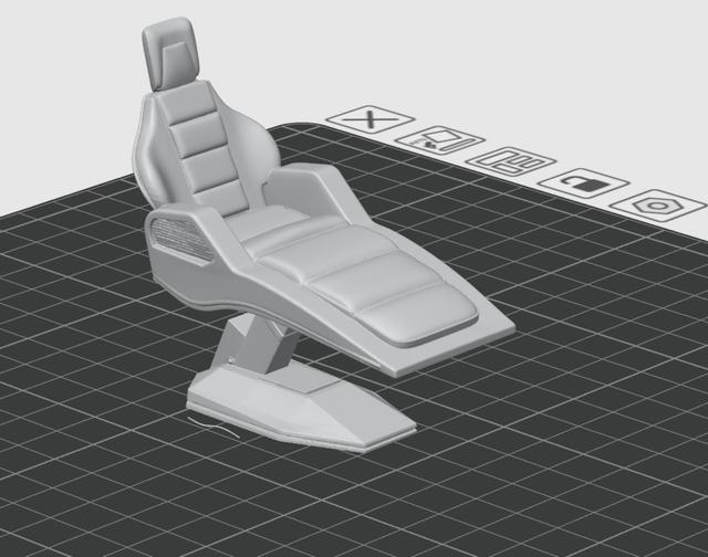 AFA - Titan - 4.5" Scale - Bio Bed 3D model thumbnail