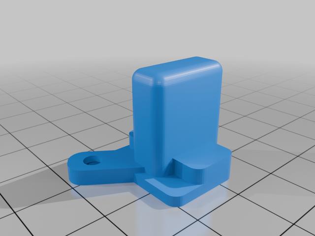 Whirpool start button- custom replacement start button  / Whirpool przycisk start - autorska przeróbka przycisku 3D model thumbnail