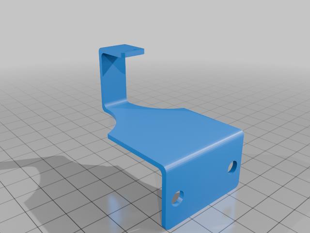 Playstation PS2 kiosk controller mount parts 3D model thumbnail