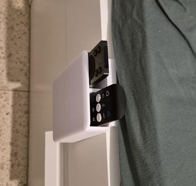 IKEA Brimnes TV remote holder 3D model thumbnail