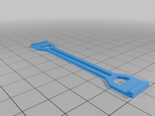 Atomic MRX ME horizontal battery strap 3D model thumbnail