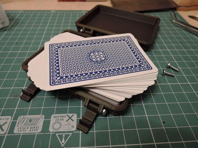 Rugged box for cards (1 or 2 set) 3D model thumbnail