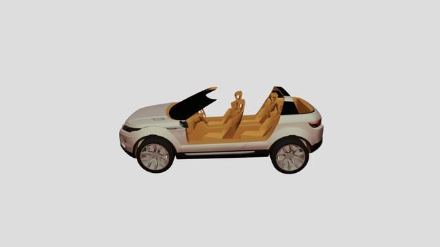 Range-Rover LRX Buggy scale1-80 for 3D-printing 3D model thumbnail