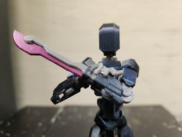 Dummy 13 Sword Arm 3D model thumbnail