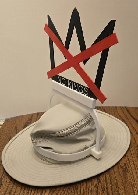 No Kings hat band 3D model thumbnail
